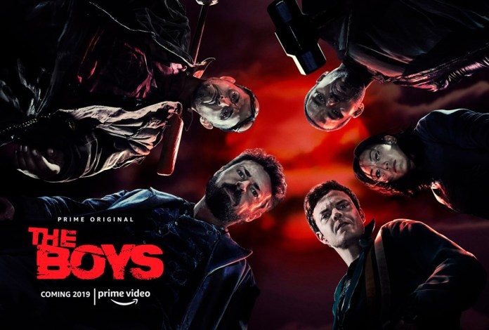 Póster oficial de la temporada 1 de The Boys