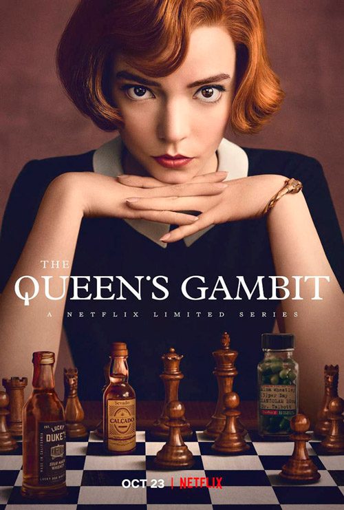 Póster Miniserie Lady's Gambit