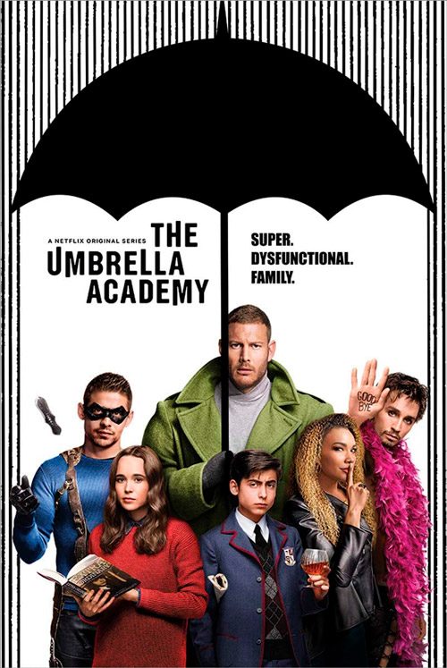 Póster La temporada 1 de Umbrella Academy