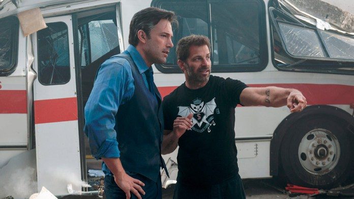 Warner Bros France / Zack Snyder con Ben Affleck en rodaje completo