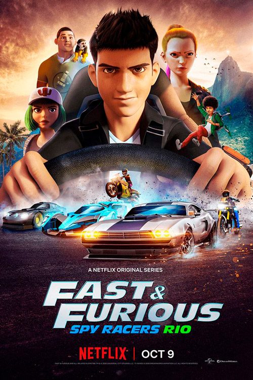 Póster Fast & Furious Spy Racers Rio