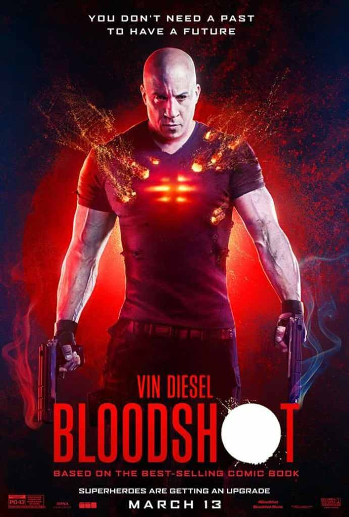 Póster de película oficial inyectado en sangre