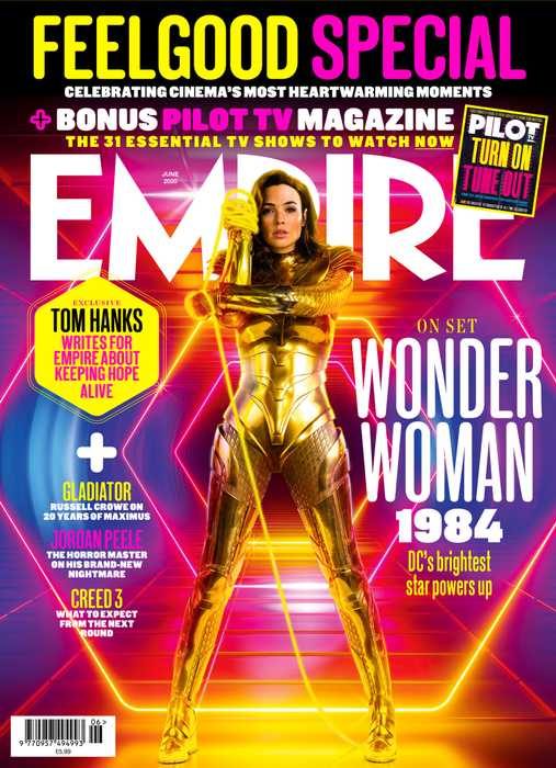 Portada de la revista Empire protagonizada por Wonder Woman