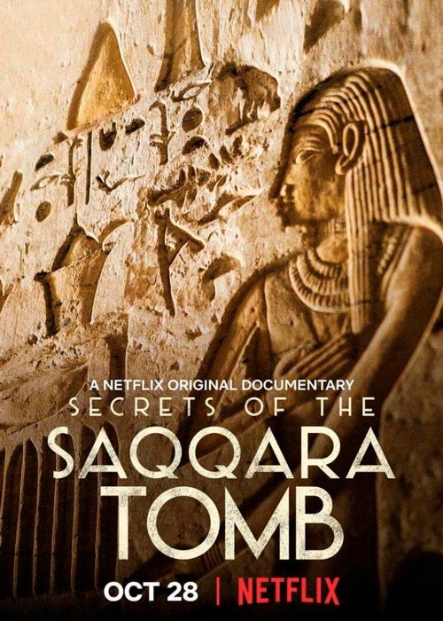 Póster Los secretos de la tumba de Saqqara