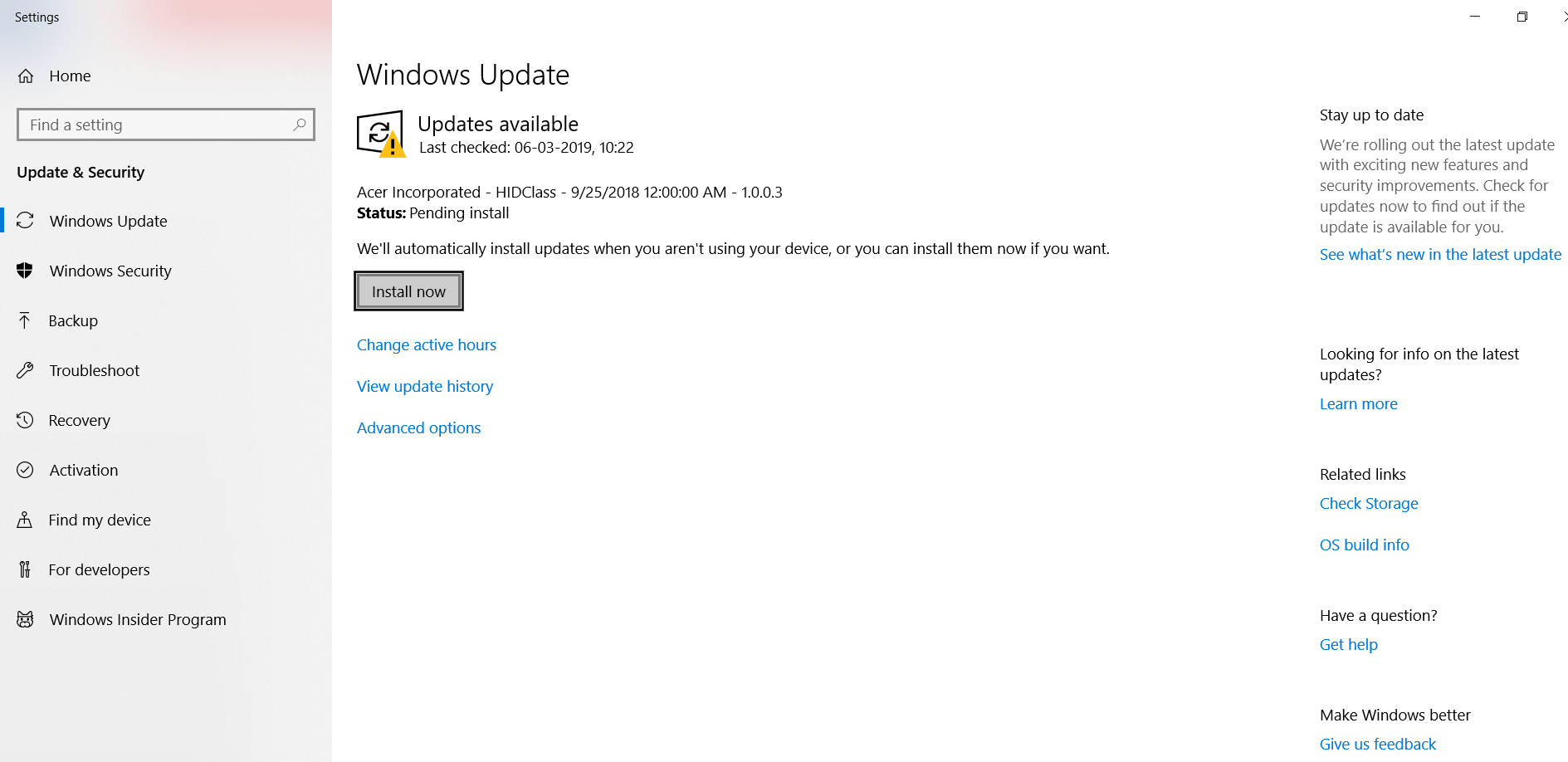 Haga clic en Instalar ahora |  Reparar Windows 10 no descargará ni instalará actualizaciones
