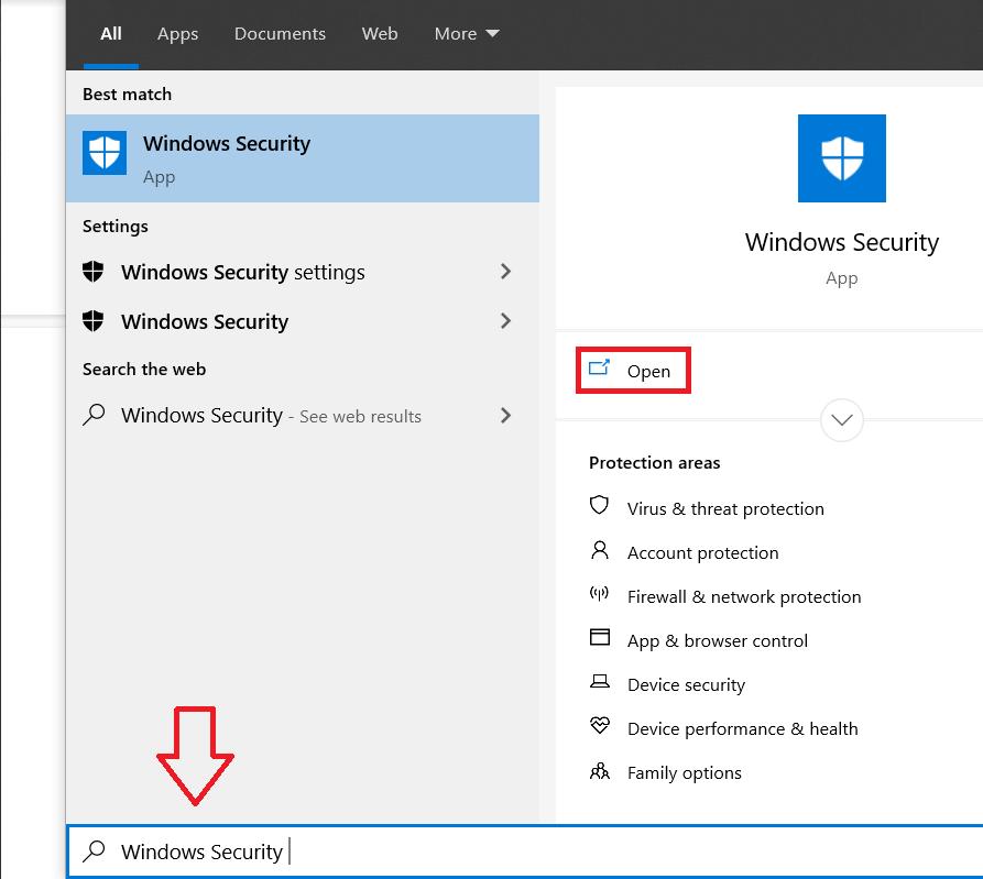 cliquez-sur-le-bouton-de-démarrage-recherchez-windows-security-et-appuyez-sur-enter-pour-ouvrir-2621612