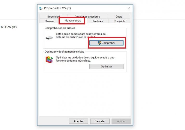 Cómo Comprobar Si Hay Errores En El Disco Duro En Windows 10 R Marketing Digital 3704