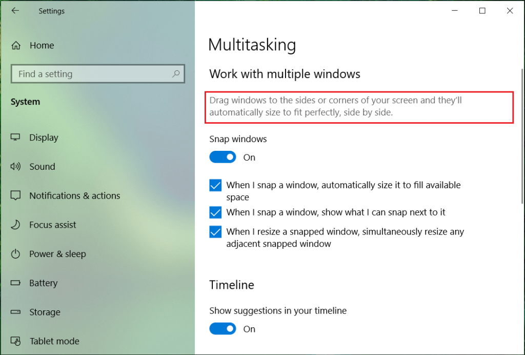 How to disable sticky corners in Windows 10 R Marketing Digital