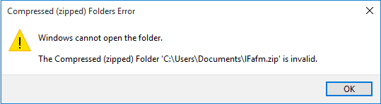 Windows no puede completar el error de extracción [SOLVED]