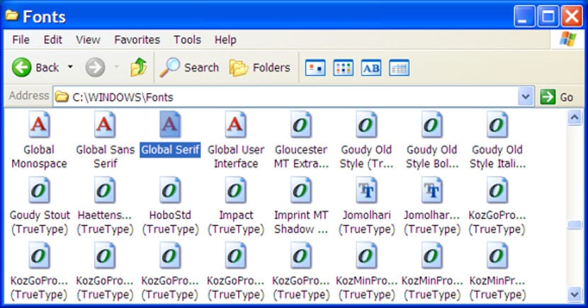 </noscript>Cómo agregar nuevas fuentes a Windows XP