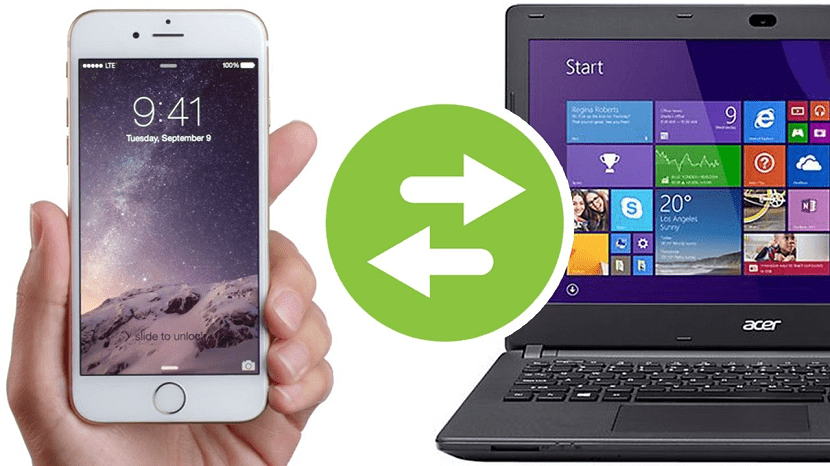 Transferir fotos de iPhone a PC