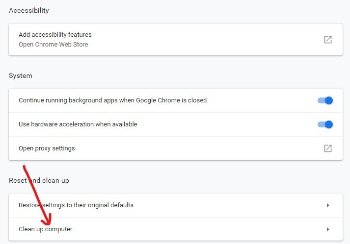 Unter-Reset-and-Clean-Up-Tab-Click-On-Clean-Up-Computer-1-9741056