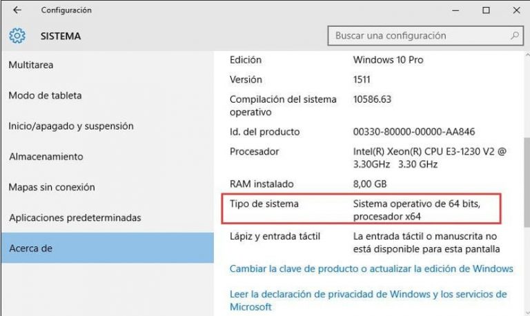 Cómo Actualizar Su Windows 10 De 32 Bits A Windows 10 De 64 Bits R Marketing Digital 5572