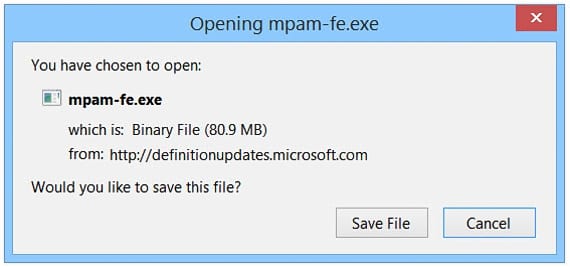 </noscript>Update Windows Defender in Windows 8 manually
