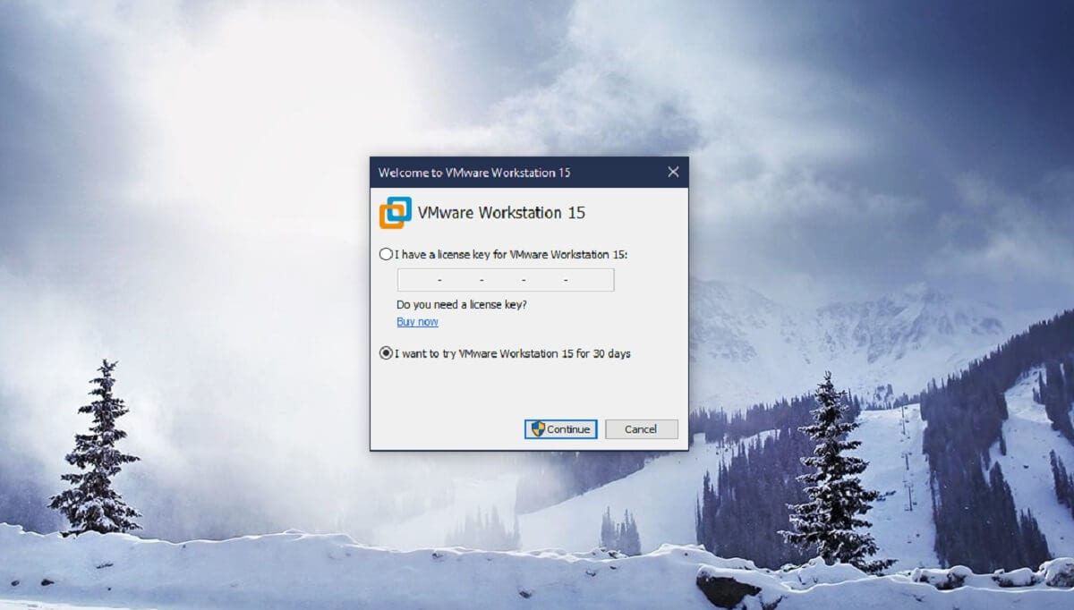 Activación de VMware Workstation Pro