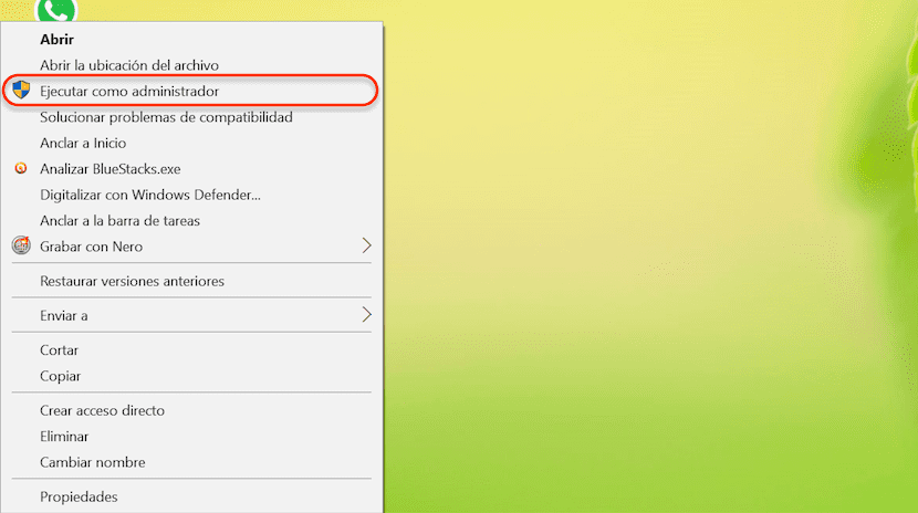 Cómo ejecutar una aplicación en Windows 10 como administrador
