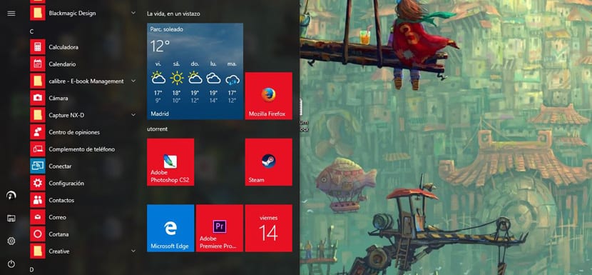 Cómo cambiar el color de acento solo en la barra de tareas en Windows 10