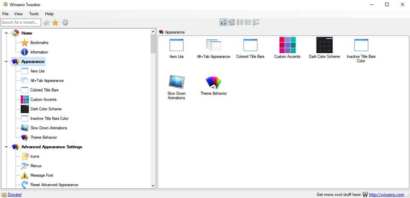 Cómo personalizar su PC con Windows con Winaero Tweaker