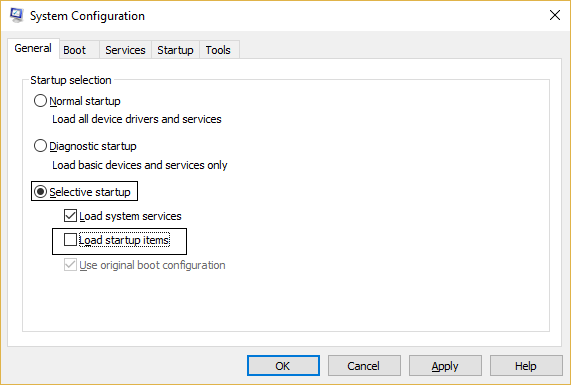 comprobar la configuración del sistema arranque selectivo arranque limpio