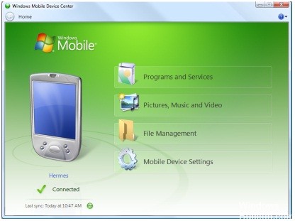 ✅ Error de reparación 0X80072745: el dispositivo basado en Windows Mobile no se pudo conectar debido a una falla de comunicación