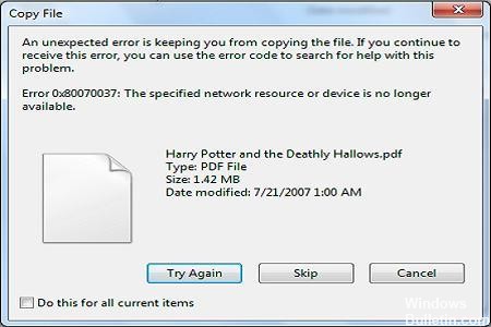 </noscript>✅ Solucionar el error 0x80070037 al copiar un archivo