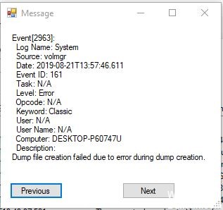 </noscript>✅ Fix 'Dump file creation failed due to error during dump creation'