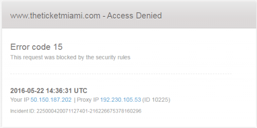 </noscript>✅ Corregir el código de error 15 o 16: esta solicitud fue bloqueada por las reglas de seguridad