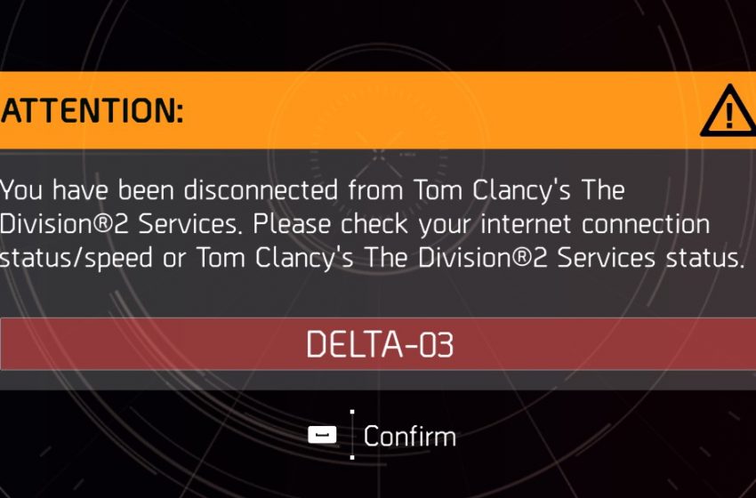 </noscript>✅ Fix The Division 2 Delta 03 error code on PC