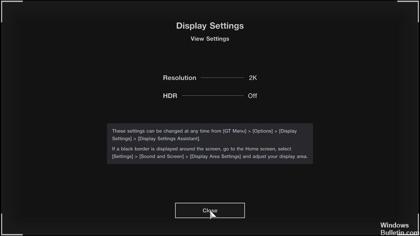 Solución de problemas: pantalla negra HDR después de ajustar el volumen