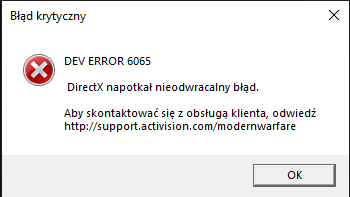</noscript>✅ Cómo reparar el error 6065 del desarrollador de Call of Duty Modern Warfare