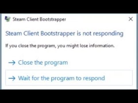 ✅ Cómo arreglar que el Bootstrapper del cliente Steam no responde