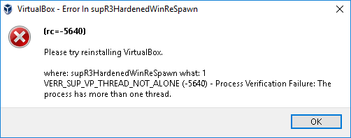 </noscript>✅ Cómo reparar el error de VirtualBox supr3hardenedwinrespawn
