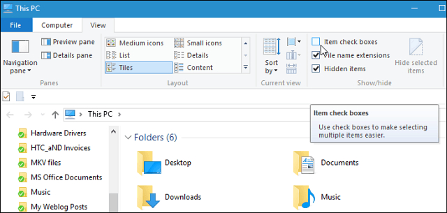 ✅ Cómo quitar casillas de verificación de iconos en Windows 10