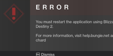✅ Cómo reparar el código de error de Destiny 2 Chard