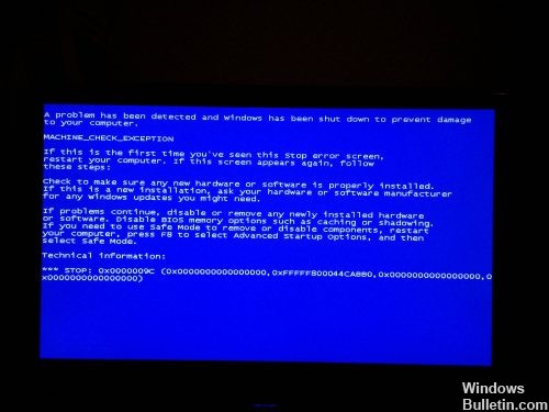 ✅ (Resuelto) MACHINE_CHECK_EXCEPTION hal.dll Error de pantalla azul