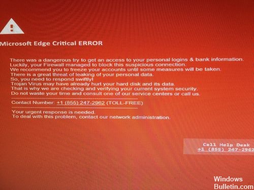 ✅ Reparar el error crítico de Microsoft Edge (resuelto)