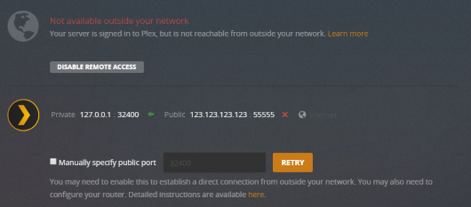 ✅ Cómo solucionarlo: el acceso remoto de Plex no funciona