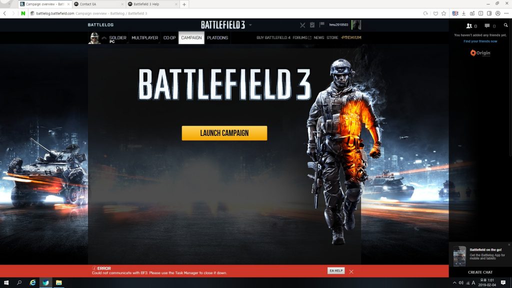 ✅ Reparar Battlefield 3 esperando a que el juego salga del error en PC