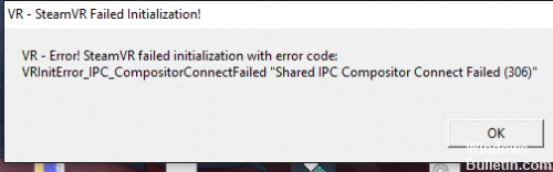 </noscript>✅ Correction de l'échec du partage de connexion IPC Composer 306 dans SteamVR