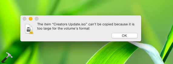 </noscript>✅ Fix 'The item cannot be copied because it is too large for the volume format' error