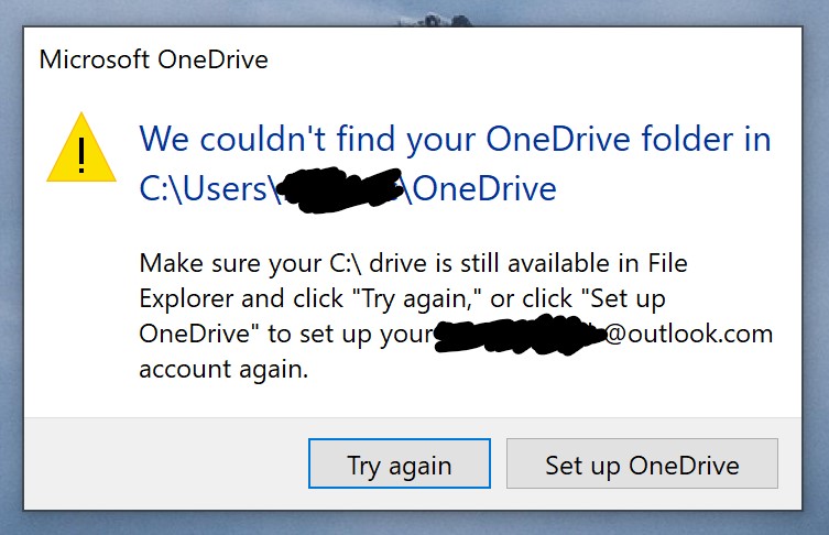 ✅ Cómo solucionarlo: no pudimos encontrar el error de la carpeta de OneDrive