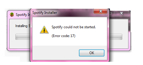 ✅ Arreglando el código de error de instalación de Spotify 17