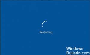 Windows 10 atascado al reiniciar