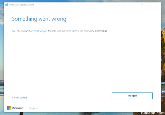 ✅ Reparar el error de Windows 0X8007054f Guía