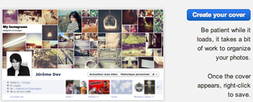 Pon fotos de Instagram en la portada de Facebook